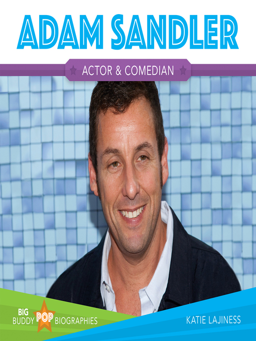 Title details for Adam Sandler by Katie Lajiness - Available